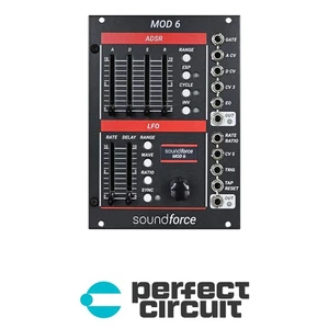 Sobre Soundforce MOD 6 estilo Juno LFO (Negro) EURORACK DEMO CIRCUITO PERFECTO - Imagen 1 de 1