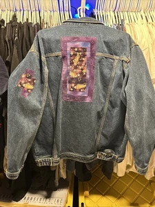 Vintage Jeansjacke Sunbelt Arrietty Patchwork 90’s Trucker Denim Damen... - Bild 1 von 24