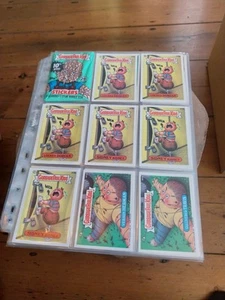 GARBAGE PAIL KIDS 1987 OS10 Full Set Trading Cards & Sealed Wax Pack Series 10 - Picture 1 of 22