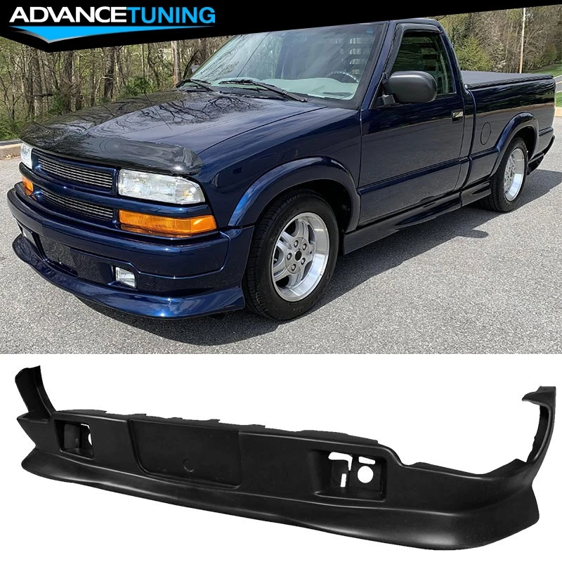 Fit 98-04 Chevy S10 GMC Extreme Style PU Front Bumper Lip Spoiler Body Kit