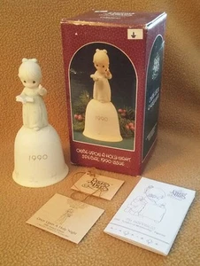 Precious Moments Special Issue Bell 1990 "Once Upon a Holy Night" #523828 - Picture 1 of 9