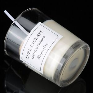 Portable Glass Candle Jar With Decor Aromatherapy Scented Canned Candle Home