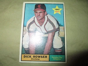 Dick Howser R '61,ottime condizioni.vedi foto per primi piani,non classificato - Foto 1 di 2