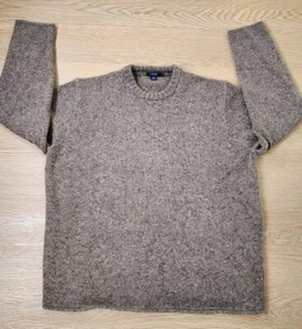 J Crew 100% Lammwolle Pullover Herren XL Fischer Sweatshirt Vintage 90s Feel - Bild 1 von 11