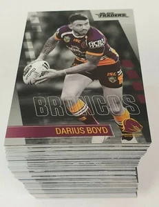 2019 Nrl Traders Platinum Parallel MINI Set (144 Cards) No Logo Cards - Picture 1 of 1