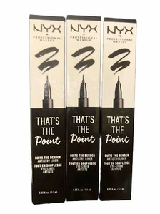 NYX Professional Makeup That's The Point Artistry Eyeliner -QUITE THE BENDER-3pk - Picture 1 of 1