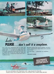 1976 Lake Amphibian Aircraft ad 11/12/2022h - Picture 1 of 1