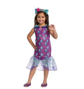 Disguise Licensed Gabby's Dollhouse Mercat Classic Halloween Costume Size S (2T) - Picture 1 of 6