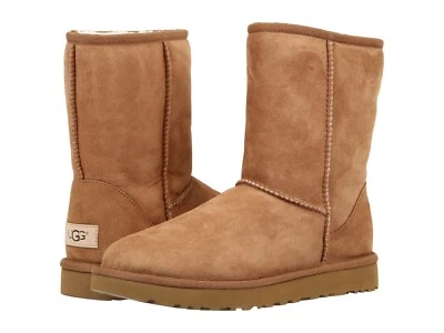 Women UGG Classic Short II Boot 1016223 Chestnut Twinface 100% Original New - Image 1 of 4