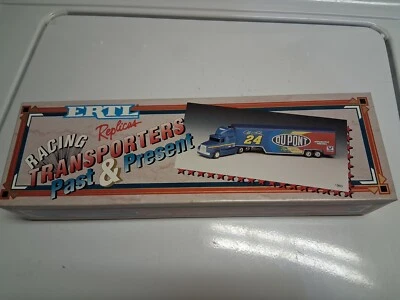 1/54 Racing Transporters Past and Present #24 Jeff Gordon Dupont [Ertl, 1993] - Image 1 of 4
