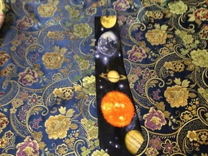 Fratello Handmade Tie Brightly Colored  "Planets” - Picture 1 of 10