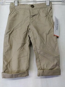 Old Navy Baby Toddler Boy's Solid Brown Cotton Blend Pants Size 6-12M SM7 - Picture 1 of 12