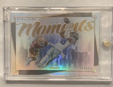 CEEDEE LAMB 2023 Panini Luminance # M-9 Moments CASE HIT SSP Cowboys