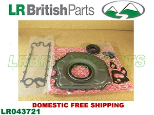 LAND ROVER ENGINE CRANKSHAFT OIL SEAL SET RANGE ROVER LR4 SPORT VELAR LR043721 - Picture 1 of 12