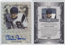 2017 Leaf Metal Sports Heroes Wave /25 Charlie Joiner #BA-CJ1 Auto HOF