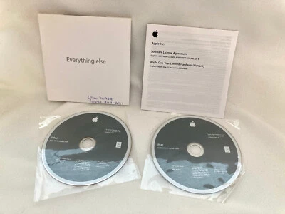 IMac OS X & Application Install DVD - OS Version 10.6.4  - 2010 Version 4.0 OEM - Image 1 of 3