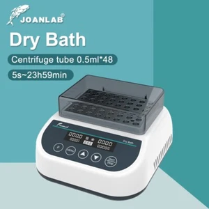 JOANLAB Lab Heating Dry Bath 0.5ml  Incubator Laboratory Thermostatic Block - Picture 1 of 12