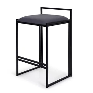 Taburetes modernos de Diseño para cocina 65cm Negro - Imagen 1 de 5