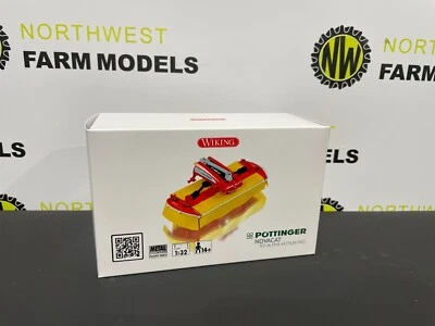 WIKING 1:32 SCALE POTTINGER NOVACAT 301 ALPHA MOTION FRONT MOWER - Image 1 of 4
