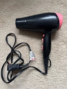 Suszarka do włosów Remington D3190 1875W ochrona przed uszkodzeniami - czarna i brzoskwiniowa - Zdjęcie 1 z 2