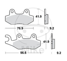 Standard TRW [MCB689] Brake Block