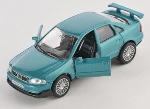 BLITZ VERSAND Audi A4 / A 4 grün / green 1:34-39 Welly Modell Auto NEU & OVP - Picture 1 of 1