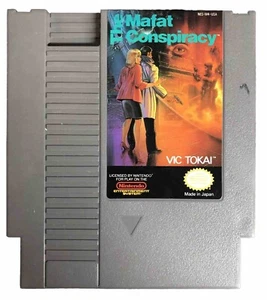 Mafat Conspiracy (Nintendo Entertainment System 1990) NES Loose Cart Only Tested - Picture 1 of 8