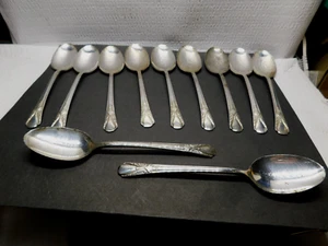 Wm. Rogers MFG.Co. Original Rogers Vintage Spoons-Lot of 11 - Picture 1 of 10