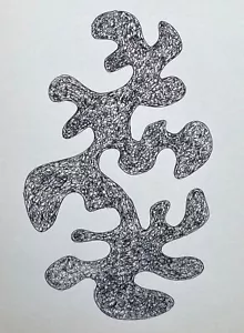 William DavisBlack and white abstract Drawing - Bild 1 von 2