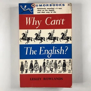 Why Can't The English? Lesley Rowlands Small Paperback Study Of English Book - Bild 1 von 12