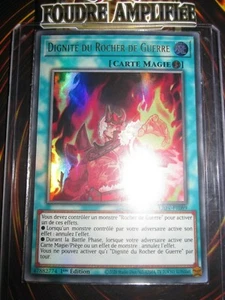 YU-GI-OH! UR DIGNITE DU ROCHER DE GUERRE LIOV-FR089 EDITION 1 FRANCAIS - Picture 1 of 2