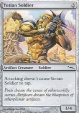 YOTIAN SOLDIER X4 4 4X Mirrodin MTG Magic the Gathering Cards DJMagic