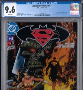 PRIMO: SUPERMAN / BATMAN #11 WW Big Barda DARKSEID Turner DC 2004 NM+ 9.6 CGC - Picture 1 of 3