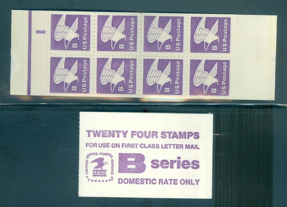 US 1819a BK136  'B' Rate, Complete Booklet/24, 3 panes/8,  Mint NH - Image 1 of 1