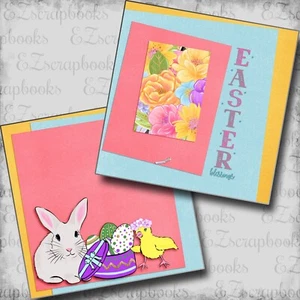 Easter Blessings NPM - 2 Premade Scrapbook Pages - EZ Layout 5975 - Picture 1 of 2
