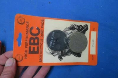 NOS EBC Brake Pads, FA35 Suzuki GS400 B/C GS425N EN GS750  1977-79   NP6236 - Image 1 of 4