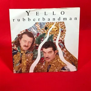 YELLO Rubberbandman 1991 UK 7" vinyl single original 45 Sweet Thunder - Picture 1 of 4