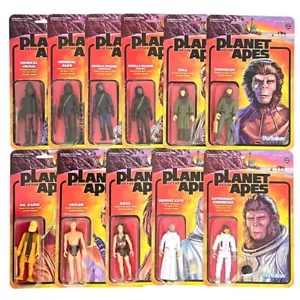 Planet of the apes vintage Super7 ReAction Figures Series 11 Set of 11 - Picture 1 of 13
