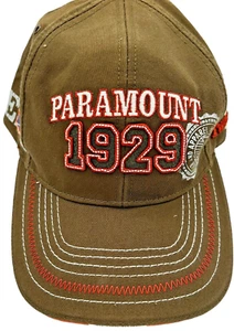 Paramount Apparel Est. 1929 2010 Olive Cotton Strapback Adjustable Hat Cap OSFA - Picture 1 of 10