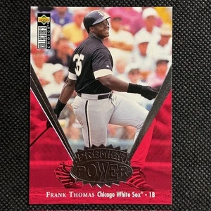 1997 Collector's Choice #PP12 Frank Thomas Premier Power Chicago White Sox - Picture 1 of 2