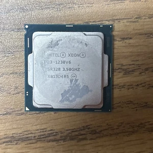 Intel XEON E3-1230V6 SR328 3.50GHz Quad Core CPU - Picture 1 of 2
