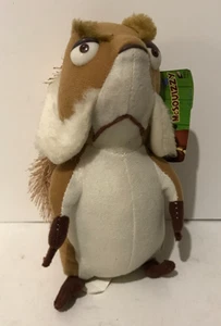 Rare Nanco Open Season McSquizzy Squirrel Plush Stuffed Light Brown 2006 w/tags - Picture 1 of 6
