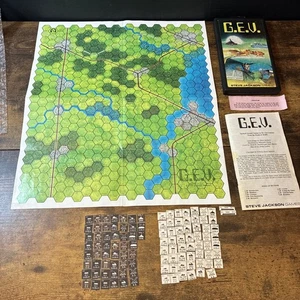 Steve Jackson Spiele GEV G.E.V. Spiel 1978 Edition World Of OGRE 108/135 Zähler - Bild 1 von 13