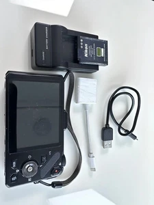 Nikon COOLPIX S9300 16.0MP Digital Camera 18x Optica Zoom Black - Picture 1 of 7