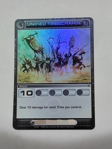 CHAOTIC ULTRA RARE UNIFIED TRIBECHARGE - Forged Unity - Picture 1 of 7