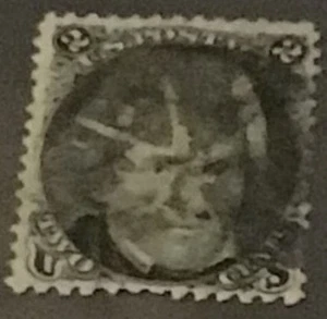 U.S. Stamp Cat. #73. Used, Cat. Val. $70 - Picture 1 of 2