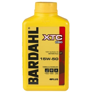 MOTORÖL BARDAHL XTC C60 15W-50 4T POLAR PLUS 100% SYNTHETIC OIL - Bild 1 von 1