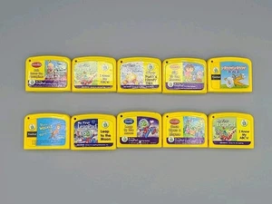 My First LeapPad Learning Game Cartridges Lot (10) Dora, Pooh, Dr. Suess, Etc. - Picture 1 of 10