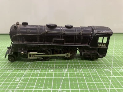 Marx 999 O Gauge Die-Cast Steam 2-4-2 Locomotive - Image 1 of 4