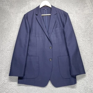 Bonobos Herren Marine Woll Blazer Vitale Barberis Canonico Italien Standard Fit 42R - Bild 1 von 17